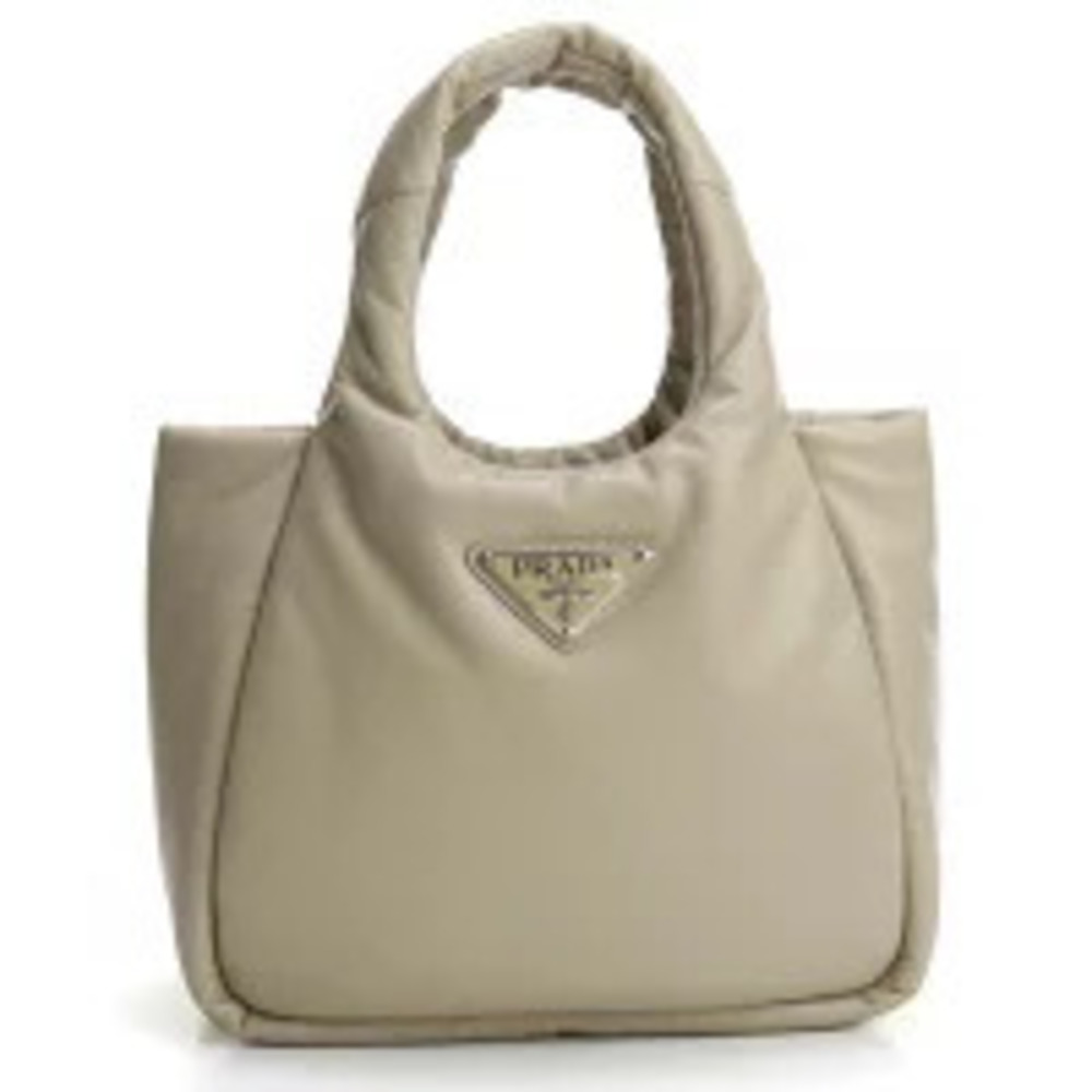 Prada Handbag NAPPA SOFT Leather Italy DESERTO Beige Cream